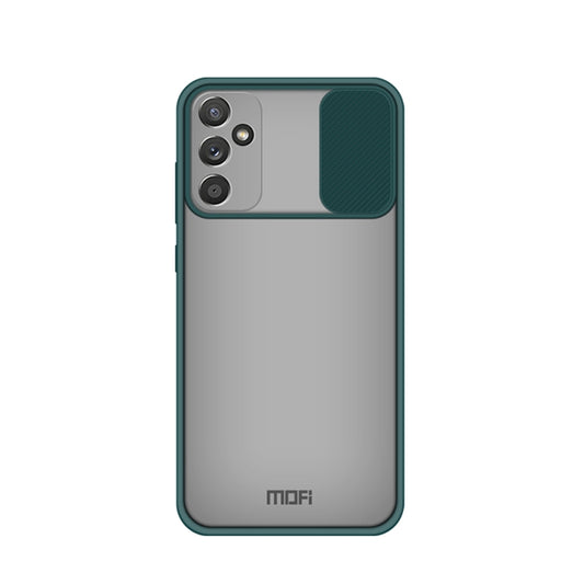 For Samsung Galaxy A82 5G MOFI Xing Dun Series Translucent Frosted PC + TPU Privacy Anti-glare Shockproof All-inclusive Protective Case(Green) - Galaxy Phone Cases by MOFI | Online Shopping UK | buy2fix