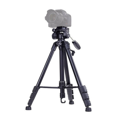 YUNTENG VCT-690 Aluminum Tripod Mount with Fluid Drag Head - Tripods by YUNTENG | Online Shopping UK | buy2fix