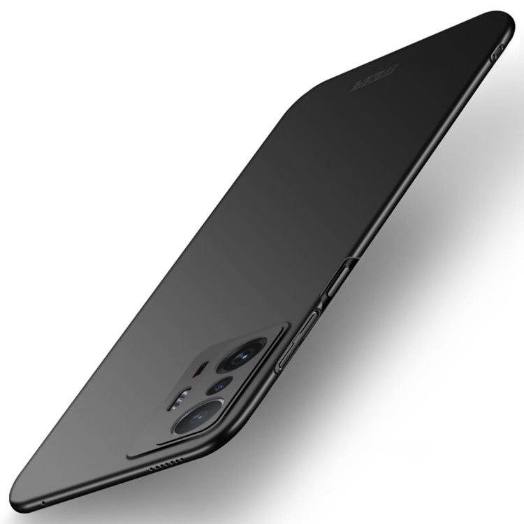 For Xiaomi Mi 11T / 11T Pro MOFI Frosted PC Ultra-thin Hard Phone Case(Black) - Xiaomi Accessories by MOFI | Online Shopping UK | buy2fix