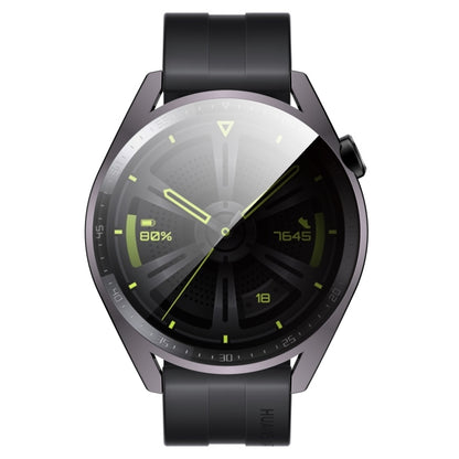 For Huawei Watch GT 3 46mm Fully Surrounded TPU Case with Protective Film(Black) - Smart Wear by buy2fix | Online Shopping UK | buy2fix