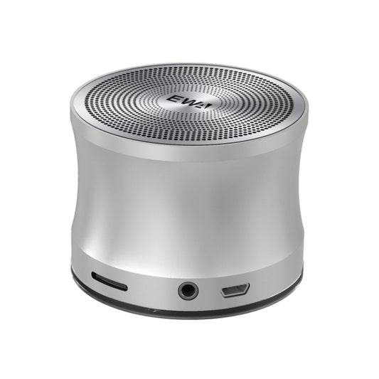 EWA A109+ TWS Stereo Portable Metal Bluetooth Speaker(Sliver) - Mini Speaker by EWA | Online Shopping UK | buy2fix