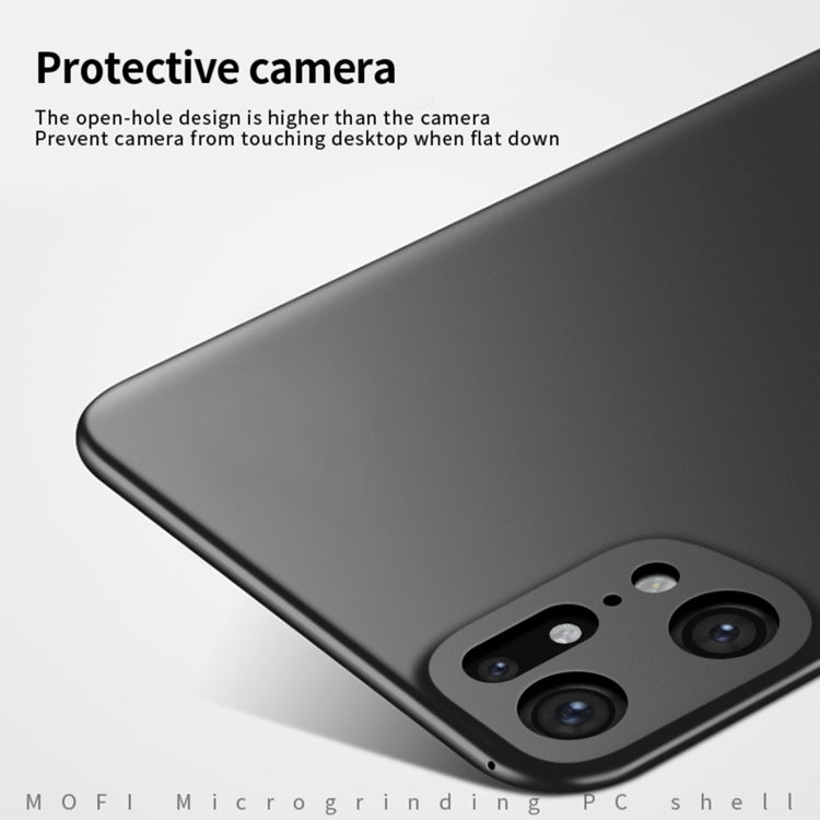 For OPPO Find X5 Pro MOFI Frosted PC Ultra-thin Hard Case(Black) -  by MOFI | Online Shopping UK | buy2fix