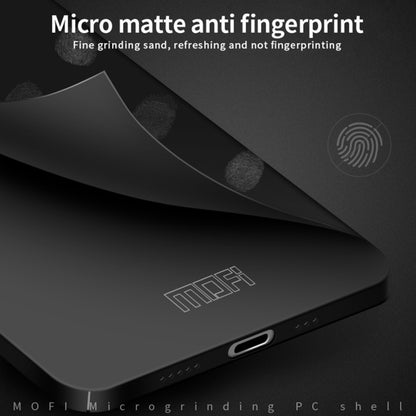 For iPhone 14 MOFI Frosted PC Ultra-thin Hard Case (Black) - iPhone 14 Cases by MOFI | Online Shopping UK | buy2fix