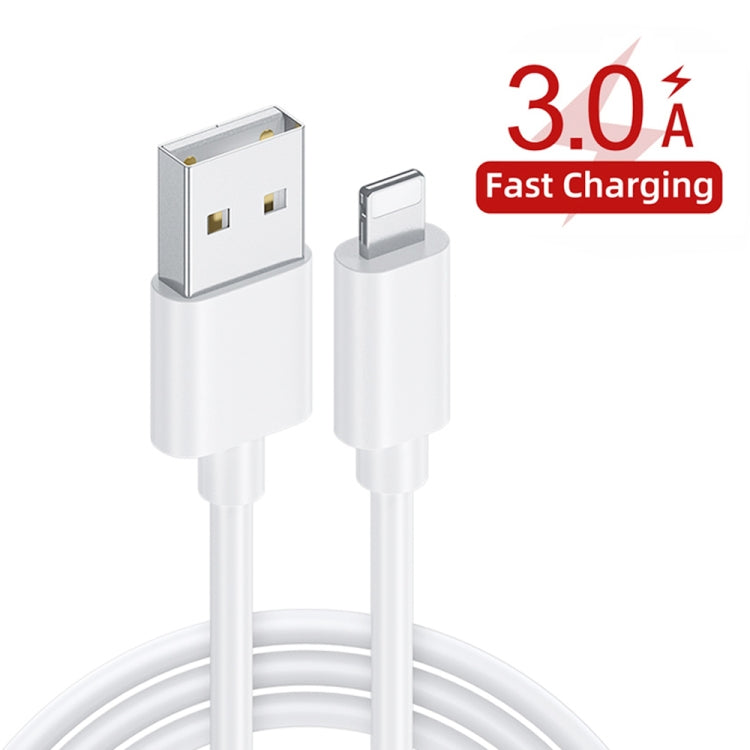 65W Dual PD Type-C + 3 x USB Multi Port Charger with 3A USB to 8 Pin Data Cable, EU Plug(White) - Apple Accessories by buy2fix | Online Shopping UK | buy2fix