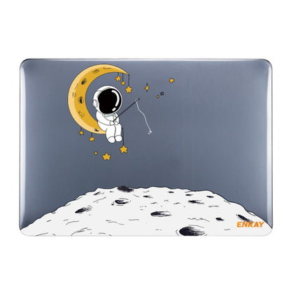 For MacBook Pro 13.3 A1706/A1989/A2159 ENKAY Hat-Prince 3 in 1 Spaceman Pattern Laotop Protective Crystal Case with TPU Keyboard Film / Anti-dust Plugs, Version:US(Spaceman No.3) - MacBook Pro Cases by ENKAY | Online Shopping UK | buy2fix