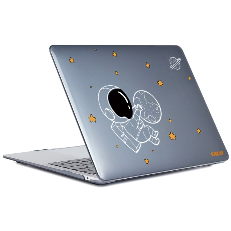 For MacBook Pro 16.1 A2141 ENKAY Hat-Prince 3 in 1 Spaceman Pattern Laotop Protective Crystal Case with TPU Keyboard Film / Anti-dust Plugs, Version:EU(Spaceman No.5) - MacBook Pro Cases by ENKAY | Online Shopping UK | buy2fix