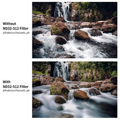 K&F CONCEPT KF01.1475 82mm Variable ND32-ND512 ND Filter 5-9 Stops HD Neutral Density Lens Filter - Camera Accessories by buy2fix | Online Shopping UK | buy2fix