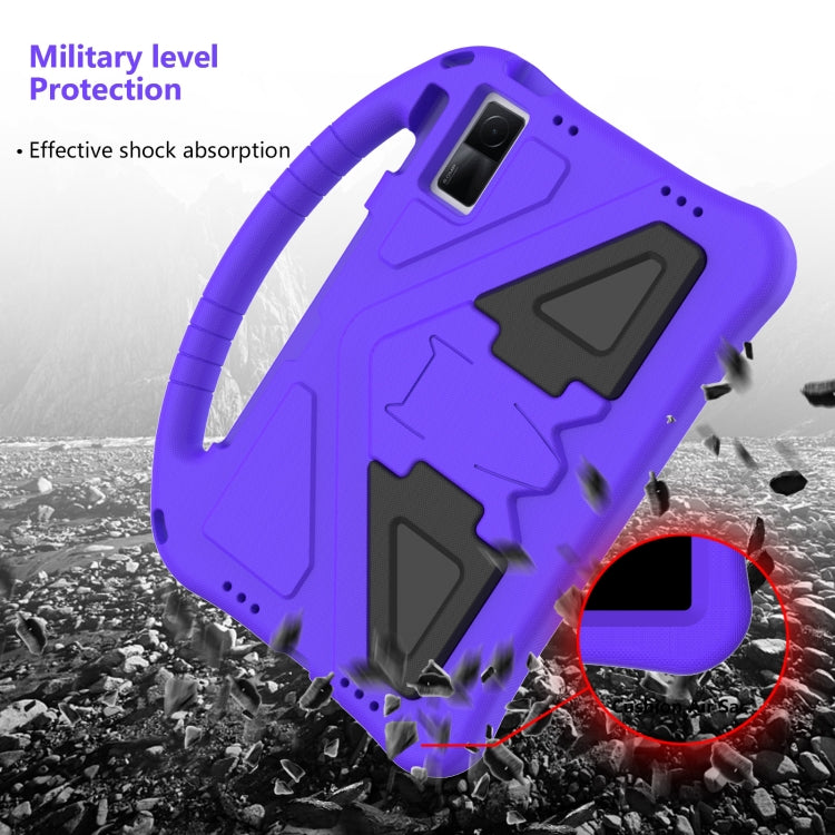 For Xiaomi Redmi Pad 10.6 2022 EVA Shockproof Tablet Case with Holder(Purple) -  by buy2fix | Online Shopping UK | buy2fix