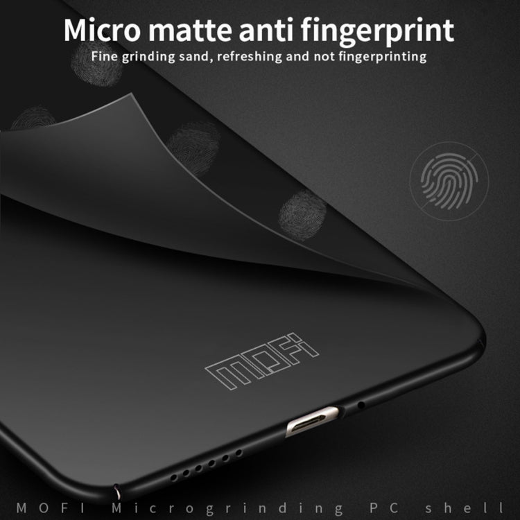 For Xiaomi Redmi Note 12 Pro 5G China MOFI Micro Frosted PC Ultra-thin Hard Case(Black) - Note 12 Pro Cases by MOFI | Online Shopping UK | buy2fix