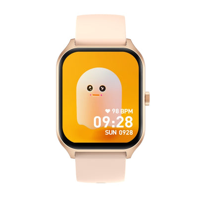 P58 1.96 inch Color Screen Smart Watch Support Heart Rate Monitoring / Blood Pressure Monitoring(Gold) - Smart Wear by buy2fix | Online Shopping UK | buy2fix