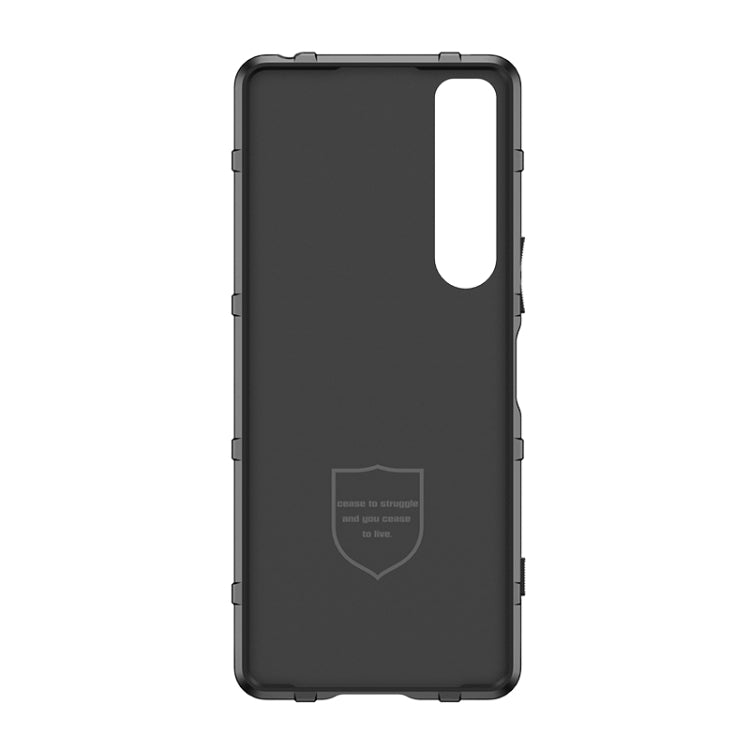 For Sony Xperia 1 V Full Coverage Shockproof TPU Phone Case(Black) - Sony Cases by buy2fix | Online Shopping UK | buy2fix