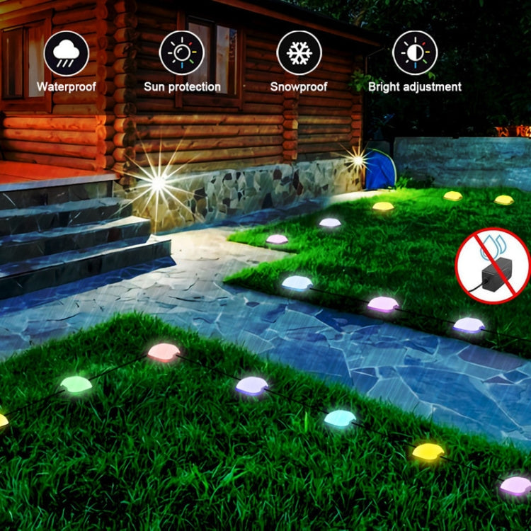 CP01 Outdoor WIFI Smart APP Control Garden Lamp Music Sync Outdoor Ground Lights(EU Plug) - Buried Lights by buy2fix | Online Shopping UK | buy2fix