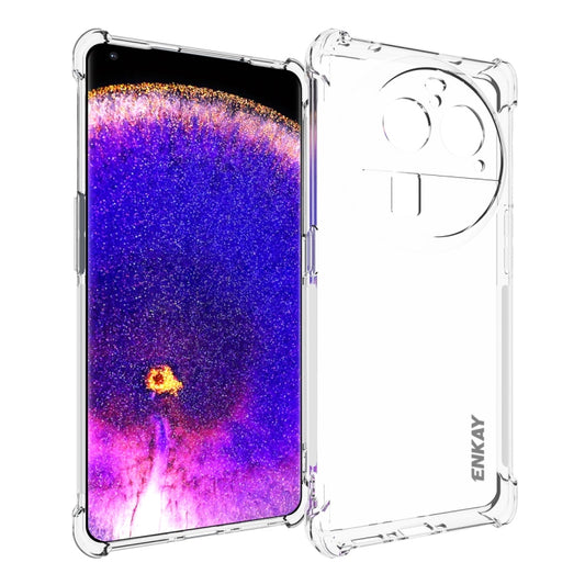 For OPPO Find X6 Pro ENKAY Clear TPU Shockproof Anti-slip Phone Case - OPPO Cases by ENKAY | Online Shopping UK | buy2fix