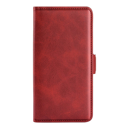 For Xiaomi Redmi Note 12 Pro+ Dual-side Magnetic Buckle Horizontal Flip Leather Phone Case(Red) - Note 12 Pro+ Cases by buy2fix | Online Shopping UK | buy2fix