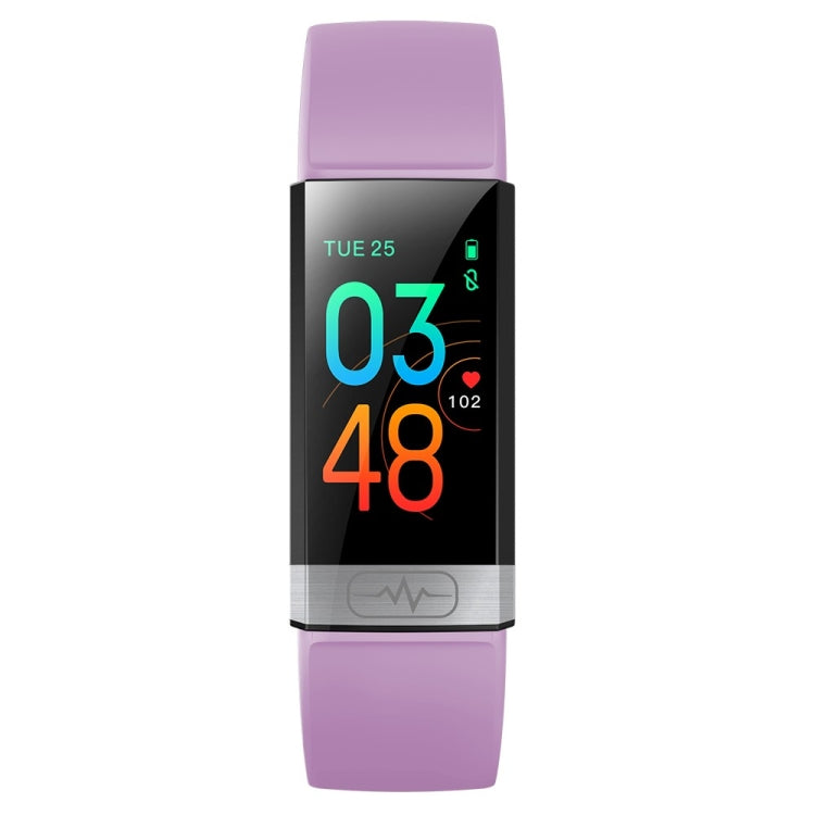 TK31 1.14 inch Color Screen Smart Watch,Support Heart Rate / Blood Pressure / Blood Oxygen / Blood Glucose Monitoring(Purple) - Smart Wristbands by buy2fix | Online Shopping UK | buy2fix