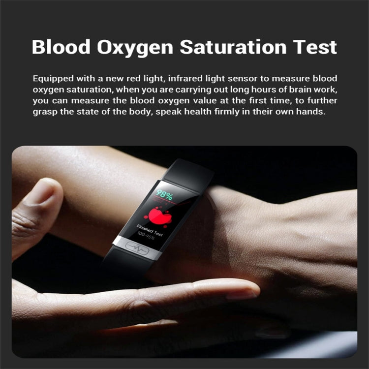 TK31 1.14 inch Color Screen Smart Watch,Support Heart Rate / Blood Pressure / Blood Oxygen / Blood Glucose Monitoring(Black) - Smart Wristbands by buy2fix | Online Shopping UK | buy2fix