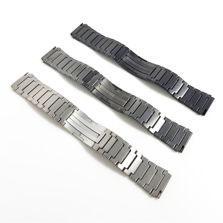 For Samsung Gear S3 Classic One Bead Titanium Alloy Watch Band(Black) - Watch Bands by buy2fix | Online Shopping UK | buy2fix