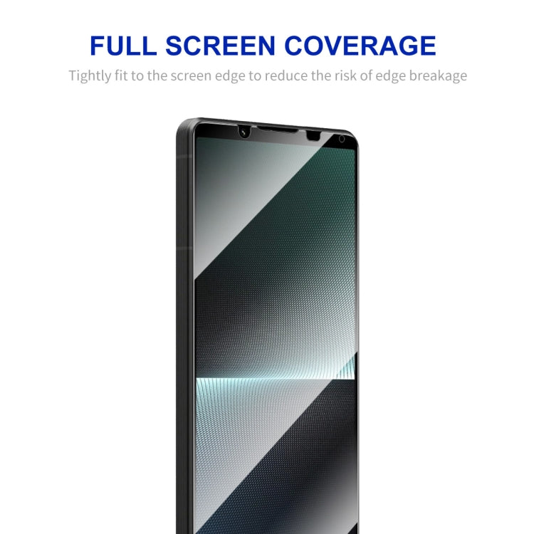 For Sony Xperia 1 V 2pcs ENKAY Full Glue High Aluminum-silicon Tempered Glass Film - Sony Tempered Glass by ENKAY | Online Shopping UK | buy2fix