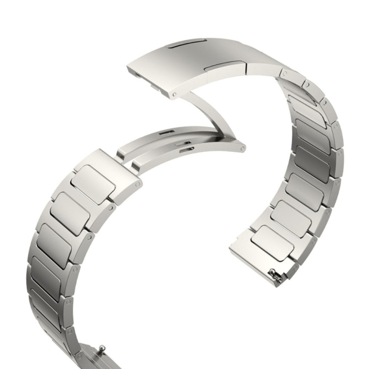 For  SUUNTO 9 Peak 22mm I-Shaped Titanium Alloy Watch Band(Grey) -  by buy2fix | Online Shopping UK | buy2fix
