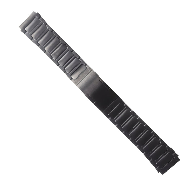 For Samsung Galaxy Watch3 45mm 22mm I-Shaped Titanium Alloy Watch Band(Grey) - Watch Bands by buy2fix | Online Shopping UK | buy2fix