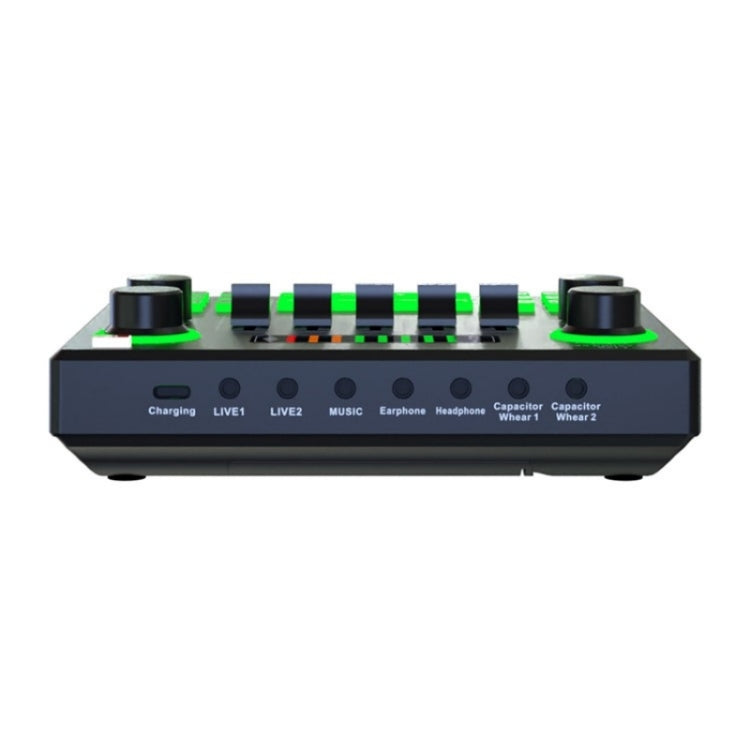 V9SJ Multifunctional Live Sound Card External Audio Mixer - Live Sound Effects Processors by buy2fix | Online Shopping UK | buy2fix