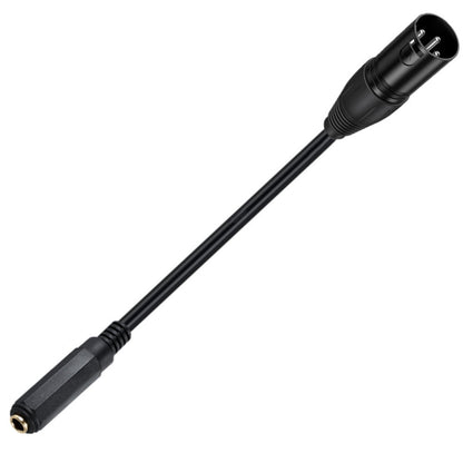 6.35mm Female to XLR Male JUNSUNMAY Speaker Audio Amplifier Connection Cable, Length: 50cm - Microphone Audio Cable & Connector by JUNSUNMAY | Online Shopping UK | buy2fix