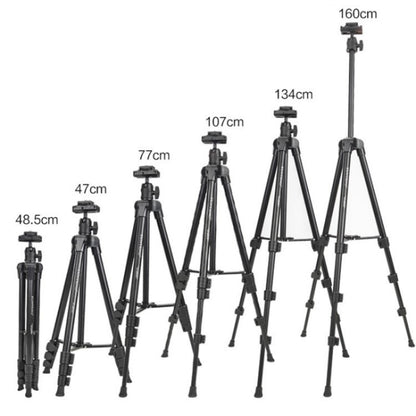 YUNTENG VCT-580 DSLR Camera Telescopic Tripod Mount with 1 / 4 Screw - Tripods by buy2fix | Online Shopping UK | buy2fix