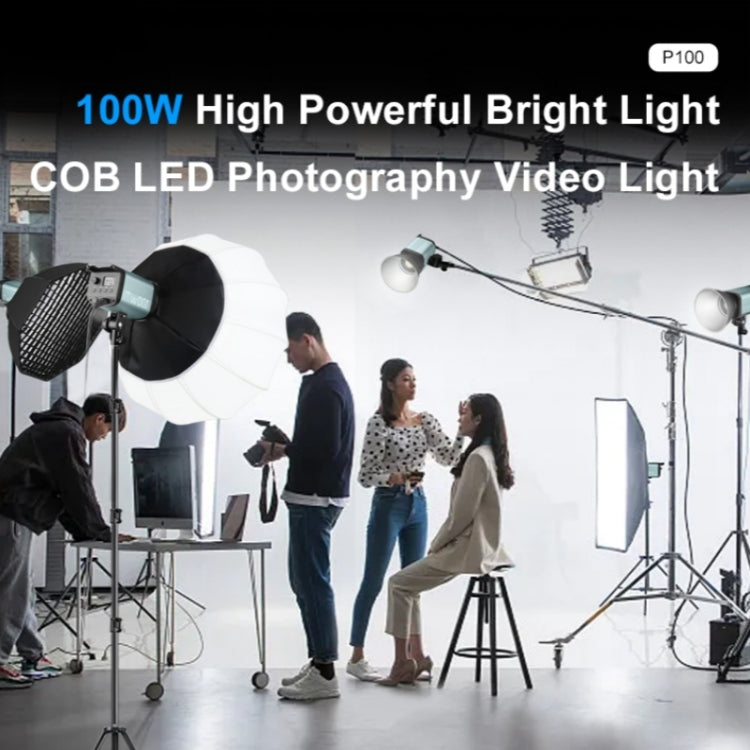 VLOGLITE P100 Professional Photography Video Fill Light 100W High Powerful Bright COB LED Light, Plug:US Plug -  by VLOGLITE | Online Shopping UK | buy2fix