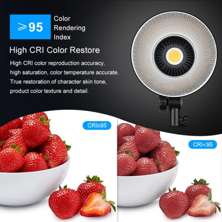 VLOGLITE P100 Professional Photography Video Fill Light 100W High Powerful Bright COB LED Light, Plug:US Plug -  by VLOGLITE | Online Shopping UK | buy2fix