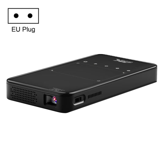 S90 DLP Android 9.0 1GB+8GB 4K Mini WiFi Smart Projector, EU Plug(Black) - Consumer Electronics by buy2fix | Online Shopping UK | buy2fix