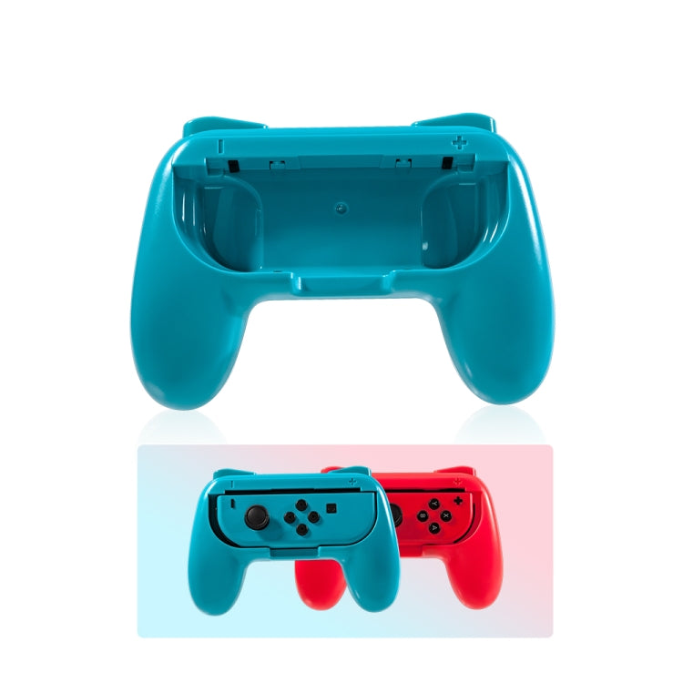 DOBE TNS-851B Controller Grip for Nintendo Switch Joy Con(Red+Blue) - Gamepads by DOBE | Online Shopping UK | buy2fix