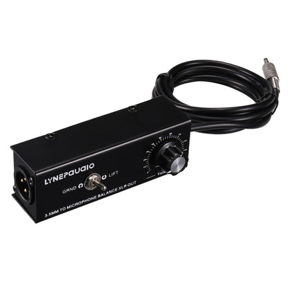 B012 Professional Stereo Signal Converted to Microphone Balanced Signal Output - Consumer Electronics by buy2fix | Online Shopping UK | buy2fix