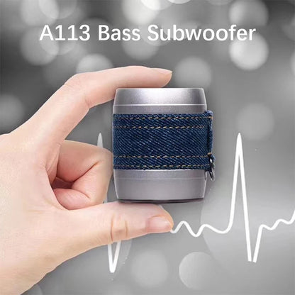 EWA A113 Portable Super Mini Bluetooth Speaker Wireless Bass Subwoofer Boom Box Speakers(Blue) - Mini Speaker by EWA | Online Shopping UK | buy2fix