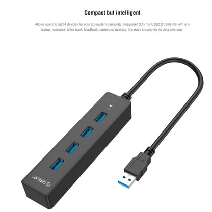 ORICO W8PH4-U3 4 Ports USB 3.0 HUB - USB 3.0 HUB by ORICO | Online Shopping UK | buy2fix