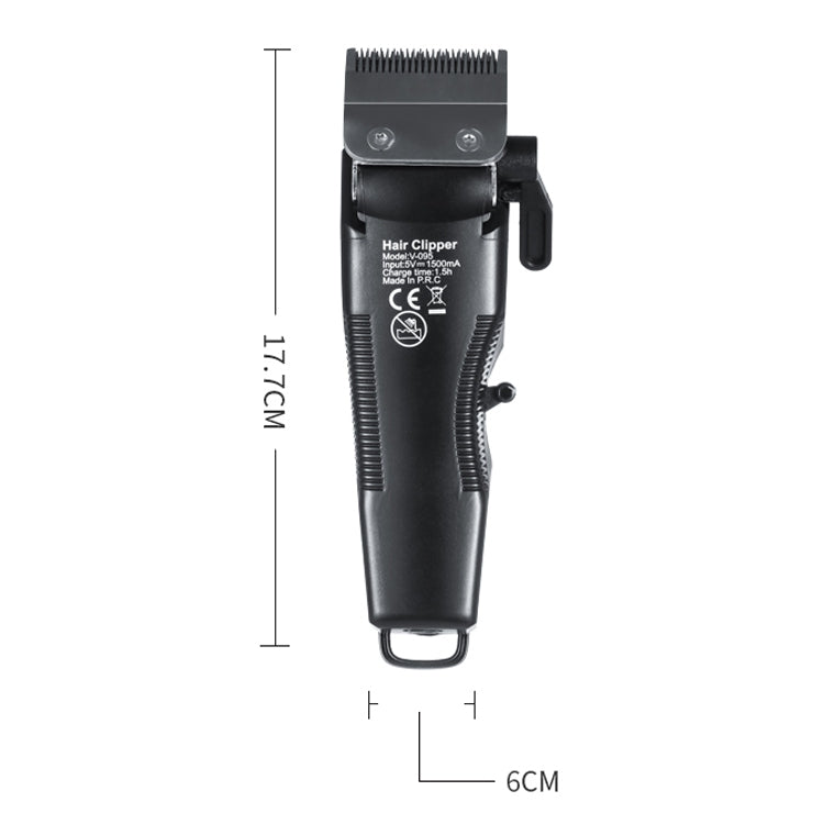 VGR V-095 15W Professional Electric Hair Clipper, Plug Type: EU Plug - Hair Trimmer by VGR | Online Shopping UK | buy2fix