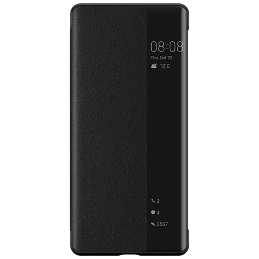 For HUAWEI Mate 40 Pro Original HUAWEI Smart Window Phone Case ( For Glass Back Cover Version )(Black) - Huawei Cases by Huawei | Online Shopping UK | buy2fix