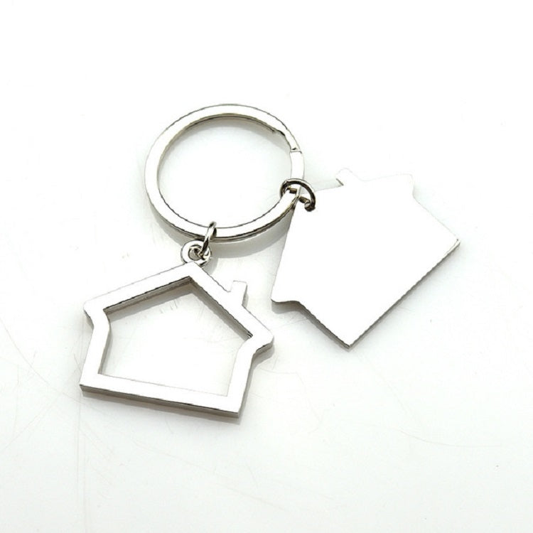 2 PCS Creative House Keychain Cottage Small Gift Pendant - In Car by buy2fix | Online Shopping UK | buy2fix