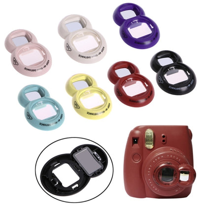 2PCS Selfie Mirror for Polaroid Mini7s / Mini8(Red) - Camera Accessories by buy2fix | Online Shopping UK | buy2fix