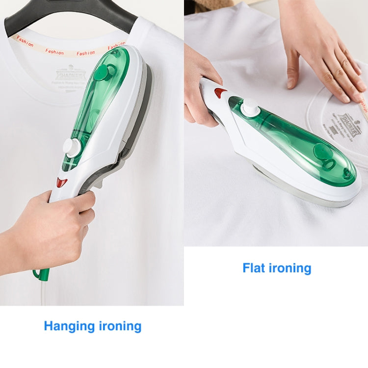 Handheld Garment Steamer Brush Portable Clothes Steam Iron, US Plug 110V(Blue) - Home & Garden by buy2fix | Online Shopping UK | buy2fix