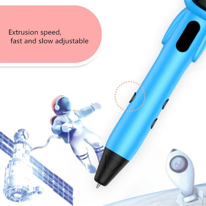 Astronaut 3D Printing Pen Low Temperature Intelligent Wireless Stereo Graffiti Painting Children 3D Brush, Battery Capacity:1000 mAH(White) - Consumer Electronics by buy2fix | Online Shopping UK | buy2fix