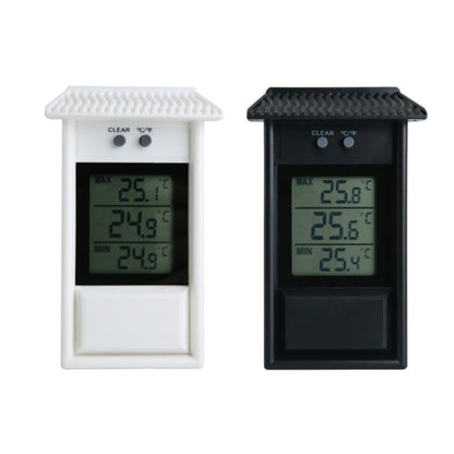 Eaves Shape Outdoor Garden Refrigerator Waterproof Thermometer(Black) - Home & Garden by buy2fix | Online Shopping UK | buy2fix