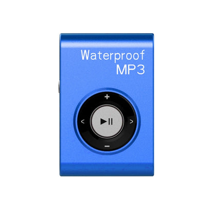 C26 IPX8 Waterproof Swimming Diving Sports MP3 Music Player with Clip & Earphone, Support FM, Memory:4GB(Blue) - Consumer Electronics by buy2fix | Online Shopping UK | buy2fix