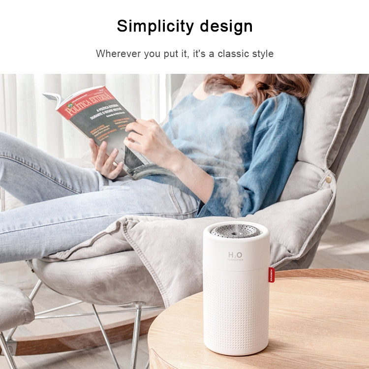 750ml Large Capacity Air Humidifier USB Rechargeable Wireless Ultrasonic Aroma Essential Oil Diffuser(White) - Home & Garden by buy2fix | Online Shopping UK | buy2fix