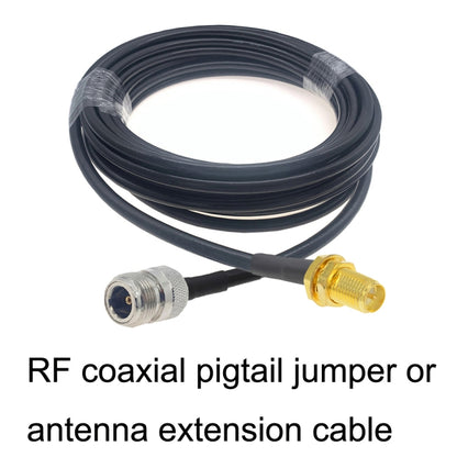 RP-SMA Female to N Female RG58 Coaxial Adapter Cable, Cable Length:0.5m - Connectors by buy2fix | Online Shopping UK | buy2fix