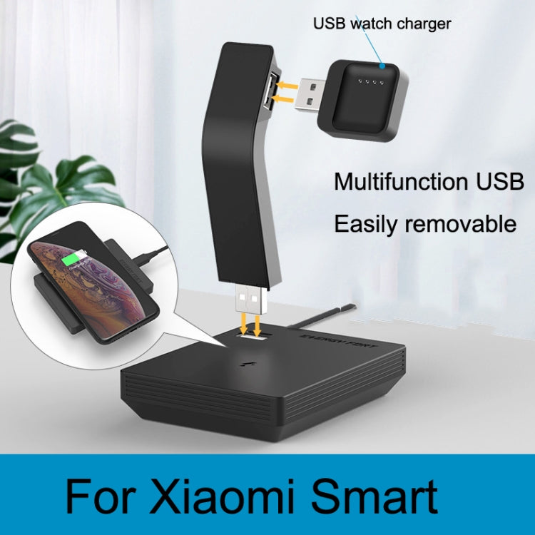 For Xiaomi Smart Watch Earphone Phone Wireless Charger - Charger by buy2fix | Online Shopping UK | buy2fix