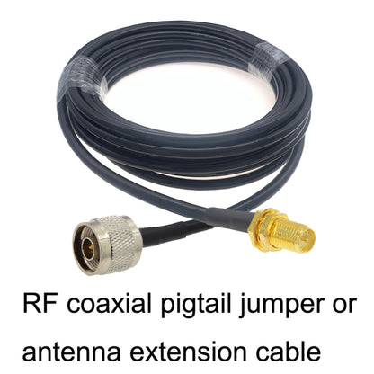 RP-SMA Female To N Male RG58 Coaxial Adapter Cable, Cable Length:1m - Connectors by buy2fix | Online Shopping UK | buy2fix