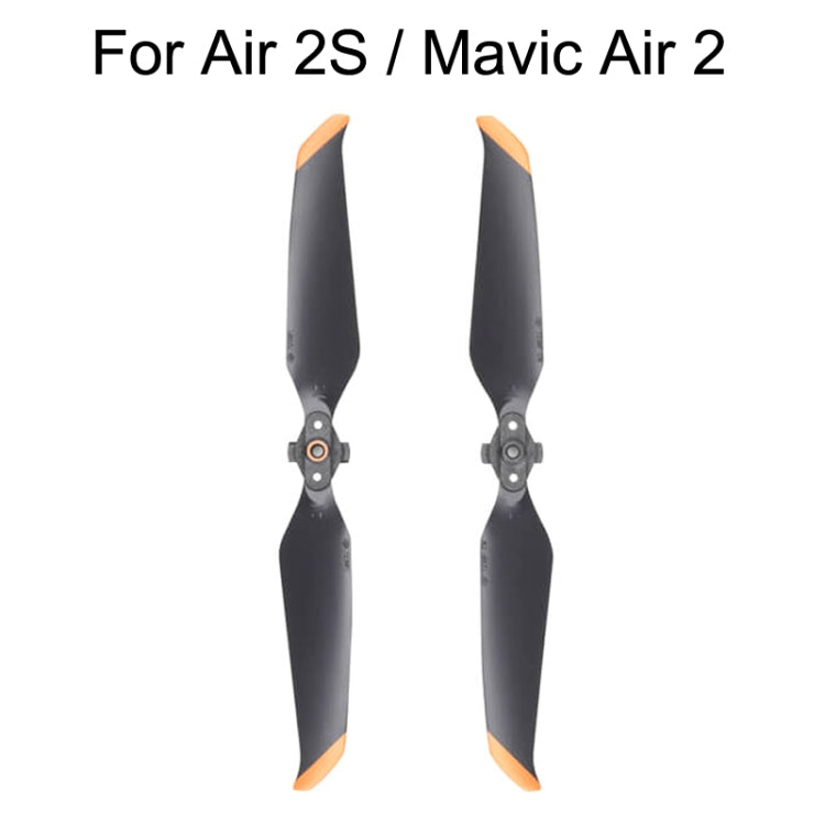 Original DJI For Air 2S / Mavic Air 2 1 Pair Noise Reduction Propeller(Black) - DJI & GoPro Accessories by DJI | Online Shopping UK | buy2fix