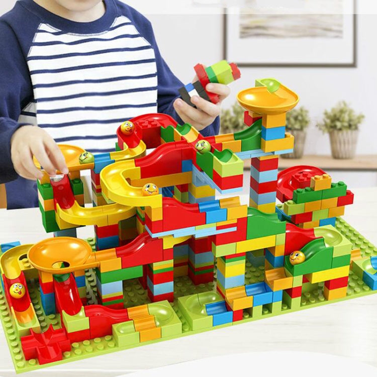 330 PCS Creative Intelligence Educational Learning Toys DIY Small Particle Slide Building Blocks - Building Blocks by buy2fix | Online Shopping UK | buy2fix