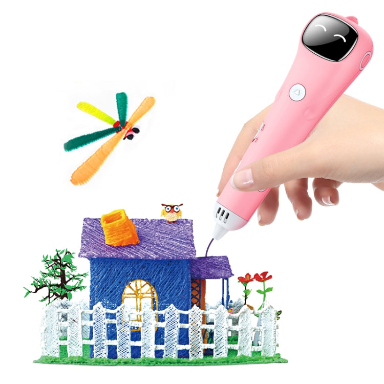 3D Printing Pen Low Temperature Painting Pen With 5m PCL(Pink) - Consumer Electronics by buy2fix | Online Shopping UK | buy2fix