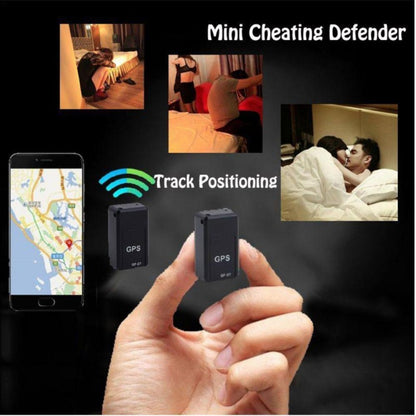 GF07 Locator Mini GPS Tracking Strong Magnetic Positioning Adsorption Anti Lost Device Voice Control Recordable(Black) - In Car by buy2fix | Online Shopping UK | buy2fix